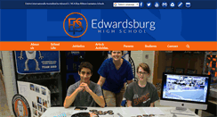 Desktop Screenshot of ehs.edwardsburgpublicschools.org