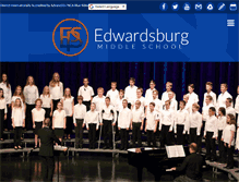 Tablet Screenshot of ems.edwardsburgpublicschools.org